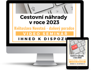 Cestovní náhrady v roce 2023