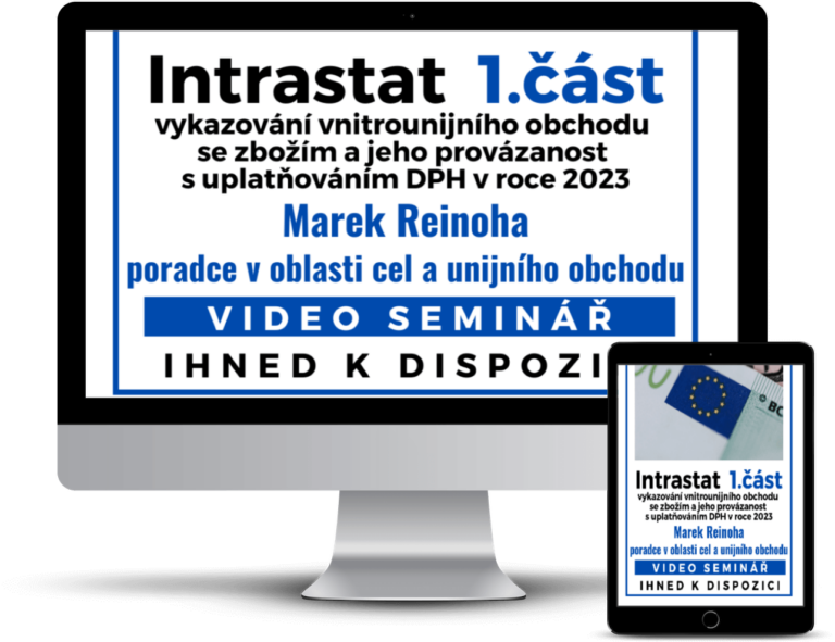 Intrastat - kurz pro účetnictví, Marek Reinoha