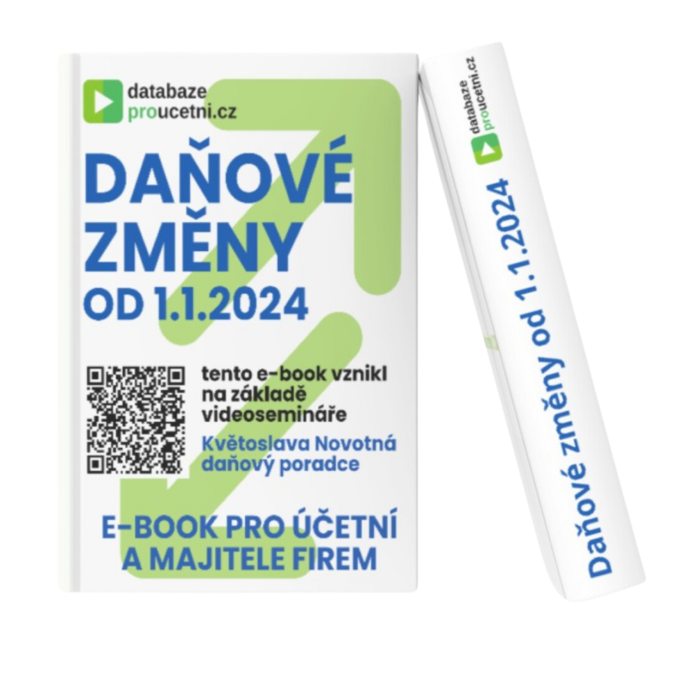 Daňové změny od 1.1.2024 e-book