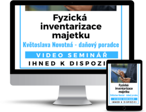 Fyzická inventarizace majetku - školení pro účetní