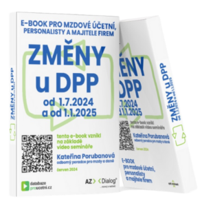 E-book změny u DPP od 1.7.2024 a od 1.1.2025 školení pro účetní