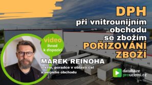 DPH při vnitrounijním obchodu se zbožím pořizování zboží, Marek Reinoha