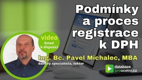 Podmínky a proces registrace k DPH, školení pro účetní