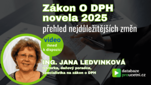 Zákon o DPH novela 2025 změny, školení pro úřčetní od AZ-DIALOG