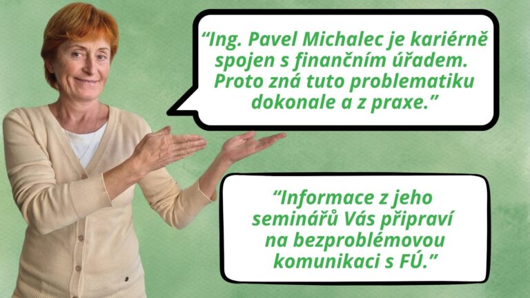 Pavel Michalec, školení pro účetní AZ-DIALOG