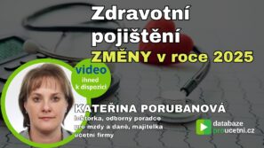 Zdravotní pojištění ZMĚNY v roce 2025, ŠKOLENÍ PRO ÚČETNÍ, AZ-DIALOG