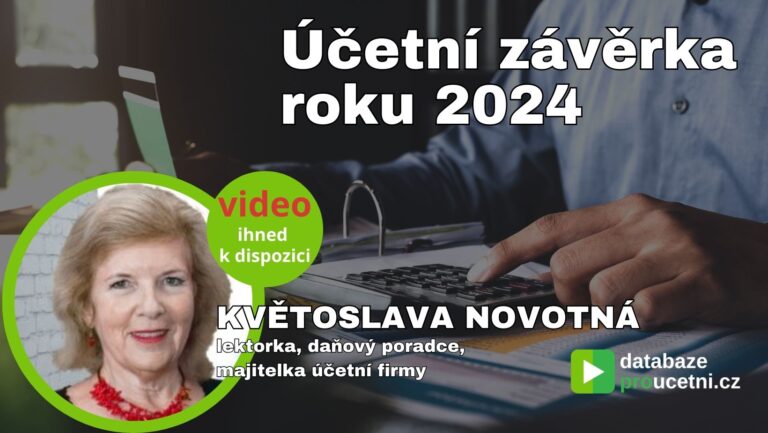 Účetní závěrka roku 2024, školení pro účetní, AZ-DIALOG