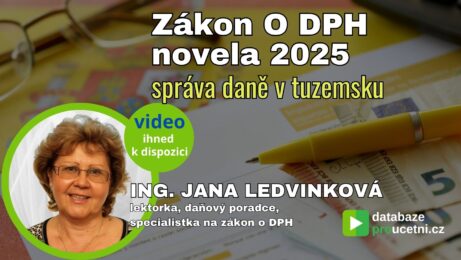 Zákon O DPH novela 2025 - správa daně v tuzemsku, školení pro účetní od AZ-DIALOG