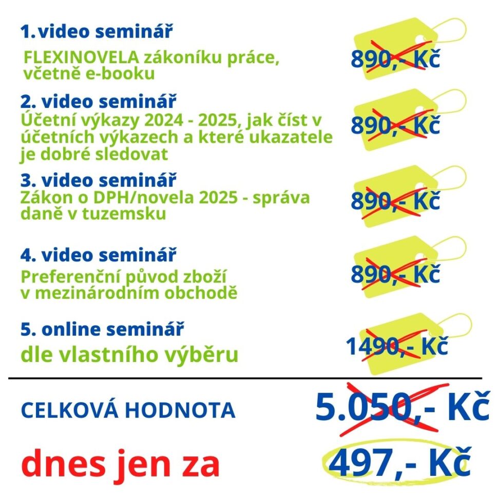 5 bonusů - školení pro účetní od AZ-DIALOG