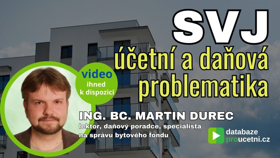 SVJ účetní a daňová problematika, školení pro účetní od AZ-DIALOG