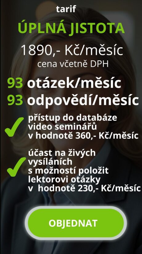ÚPLNÁ JISTOTA - odborné poradenství pro účetní, mzdové účetní a daňové poradce
