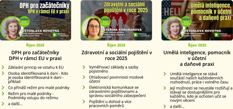 ŠKOLENÍ PRO ÚČETNÍ od AZ-DIALOG 2510