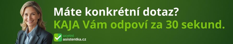 KAJA - AI účetní a&nbsp;daňová asistentka od AZ-DIALOG