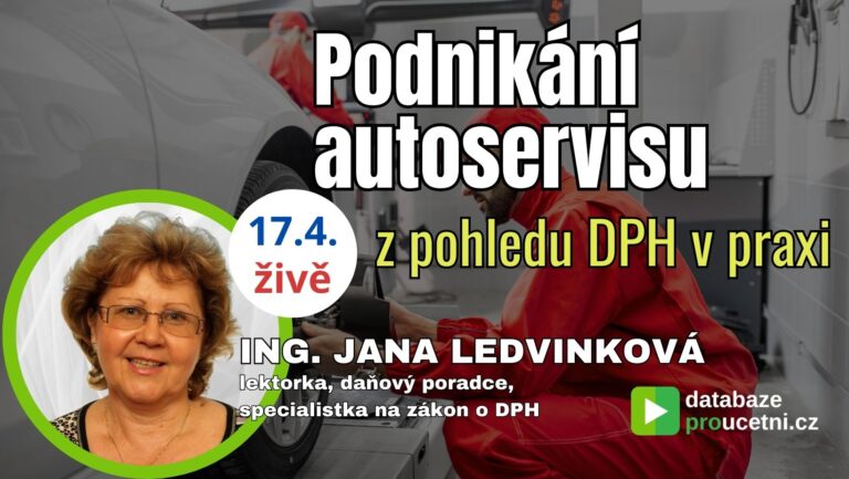 Opravy vozidel a DPH v praxi – odborný seminář