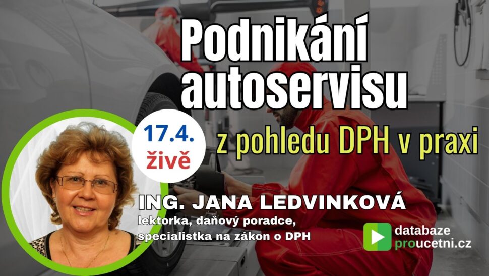 Opravy vozidel a DPH v praxi – odborný seminář