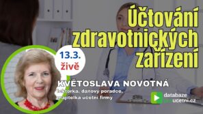Účtování zdravotnických zařízení – výnosy od pojišťoven, dotace a DPH § 58