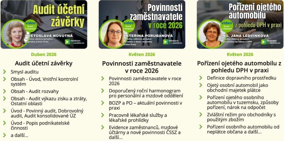 ŠKOLENÍ PRO&nbsp;ÚČETNÍ od AZ-DIALOG