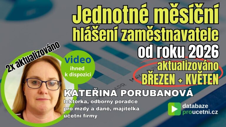 JMHZ 2026 pro mzdové účetní: registrace, OIČ, ID PVV, brigády