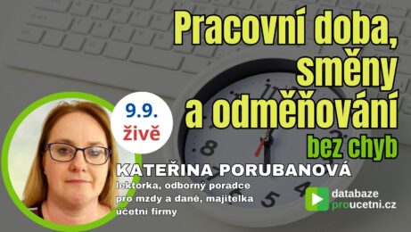 Rozvrh pracovní doby, směny, příplatky a&nbsp;náhrady
