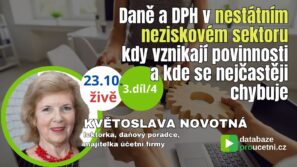 daně a DPH neziskové organizace