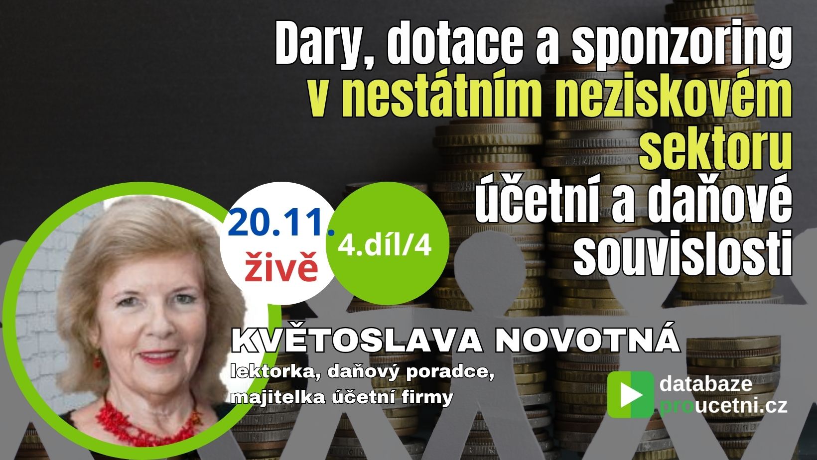 dary dotace sponzoring neziskové organizace