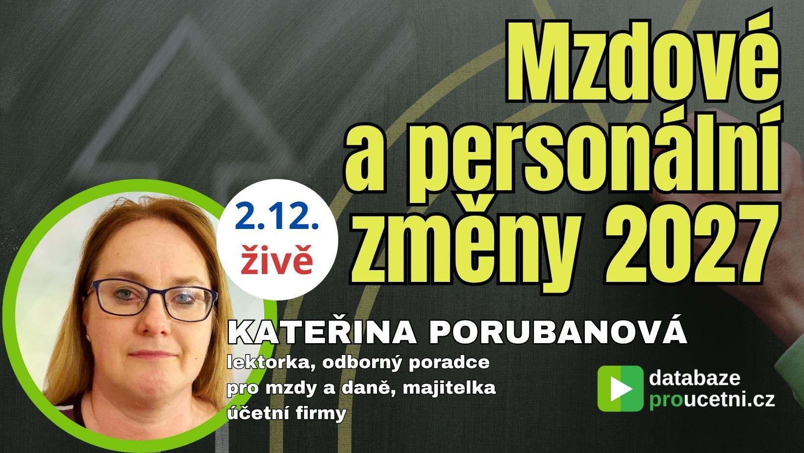 Seminář pro&nbsp;mzdové účetní k&nbsp;novinkám od roku 2027
