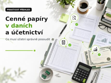 Cenné papíry z pohledu daní a účetnictví