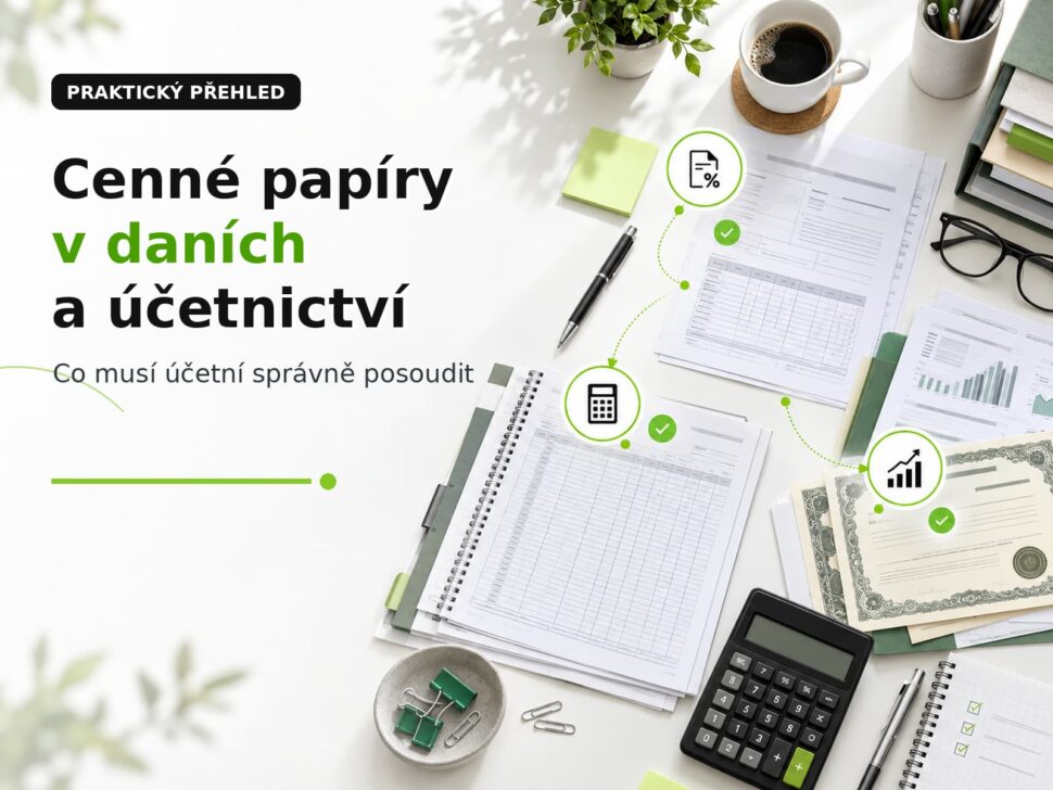 Cenné papíry z pohledu daní a účetnictví