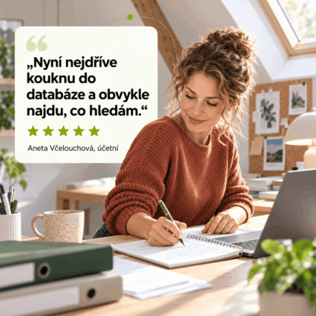 Reference účetní Anety Včelouchové na&nbsp;databázi video seminářů AZ-DIALOG